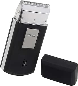 Wahl Mobile Shaver - Cordless Electric Shaver with Travel Case - Flexible Grid for a Very Close Shave - Image 1