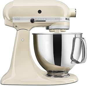 Kitchenaid Artisan KSM150PS Food Processor 325 W Almond Cream - Image 1