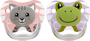Dr. Brown's - Dr. Brown's Pink Step 1 Prevent Animal Shield Printed Lollipop - 2 Pieces - Image 1