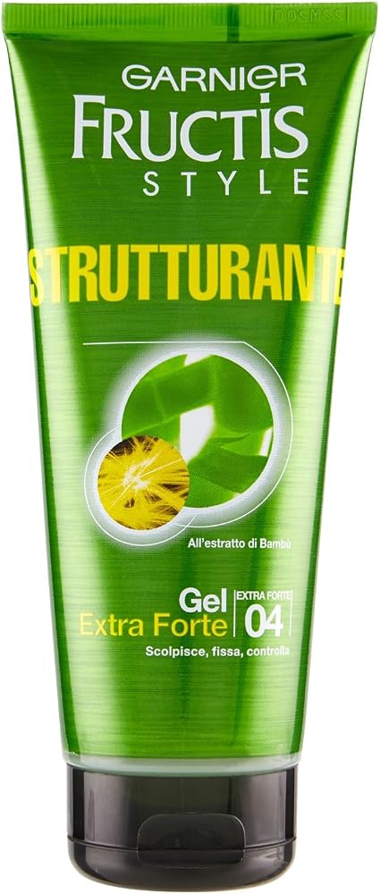 FRUCTIS Gel tubo strutturante 4 extra strong 200 ml. - Hair gel - Image 1