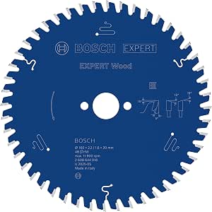 Bosch 1 x EXPERT Wood Wired Circular Saw Blade (for Softwood, Hardwood, Ø mm, Professional Accessory Portable Circular Saws) - Image 1