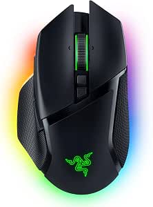 Razer Basilisk V3 Pro - Wireless Gaming Mouse (HyperScroll Tilt Wheel, Focus Pro 30K Optical Sensor, Chroma Lighting 13 Zones, 10+1 Programmable Buttons) Black - Image 1