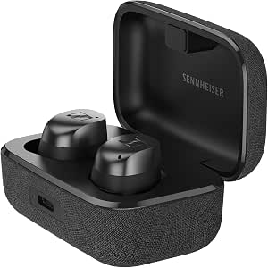 Sennheiser MOMENTUM True Wireless 4 Bluetooth 5.4 In-Ear Wireless Earbuds, Crystal Sound, Noise Reduction, Comfortable Design, 30 Hours of Battery Life, Adaptive ANC, Black/Graphite - Image 1