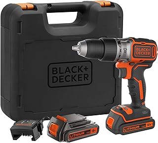 18V Brushless 2 Speed 28,000 BPM 52Nm Torque Cordless Drill Hammer Comes with 2 x 1.5Ah Batteries, Charger and Kitbox, BL188KB-QW - Image 1