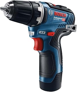 Bosch Professional 12V System perceuse-visseuse sans-fil GSR 12V-35 (avec 2 batteries GBA 12V 3.0Ah, chargeur rapide GAL 12V-40, L-BOXX) - Image 1