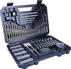 Bosch Accessories Bosch 103 Piece Titanium V-Line Drill Bit Set (for Wood, Stone and Metal, Drilling and Screwing Tools Accessories) - Image 1