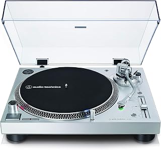 LP120XUSBSV Direct Drive Vinyl Turntable (Analogue & Usb) Silver - Image 1