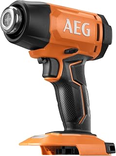 AEG - Pistolet thermique 18V, débit d'air 170 l/min, température max 482°, 2 buses (sans batterie ni chargeur) - BHG18-0 - Image 1