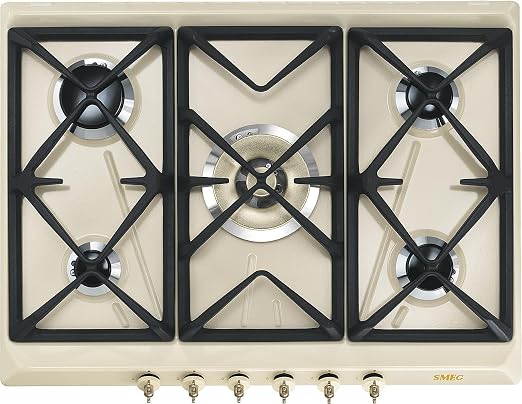 SMEG; Gas Hob (SRV876POGH) - Image 1