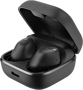 Sennheiser ACCENTUM Wireless Earphones - Ultra Comfortable Ergonomic Design and 28 Hours Battery Life for Continuous Listening - Crystal Sound with Hybrid ANC and Touch Interface - Black - Image 1