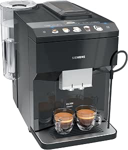 Siemens EQ.500 Classic TP503R09 – Automatic Coffee Machine with TFT Display – Bean Tray and Ground Coffee Tank – 6 Programs – iAroma System – Colour: Black          [Energy Class A] - Image 1