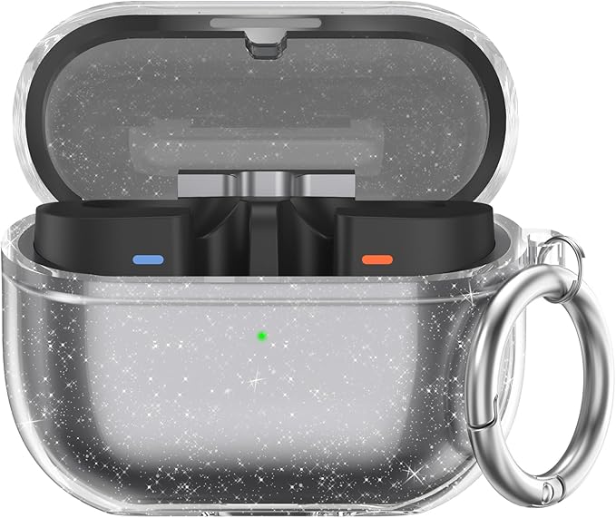 AhaStyle Transparent Case for Samsung Galaxy Buds 3 FE (2025) / Galaxy Buds3 Pro and Galaxy Buds 3 (2024) [Anti-Yellowing] Soft TPU Protective Case Compatible with Samsung Galaxy Buds3 Series - Image 1
