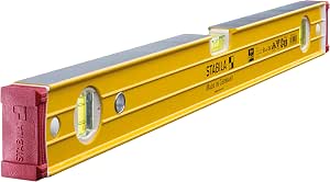 STABILA Level Type 96-2, 61 cm, extra-rigid aluminium profile, 1 horizontal flask, 2 vertical vials, damping tips, integrated non-slip, Made in Germany - Image 1