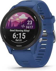 Garmin Forerunner 255 – GPS-Laufuhr mit individuellen Trainingsplänen, speziellen Lauffunktionen und detaillierter Trainingsanalyse. 1.1" & 1.3" Farbdisplay, Akkulaufzeit BIS zu 14 Tage - Image 1