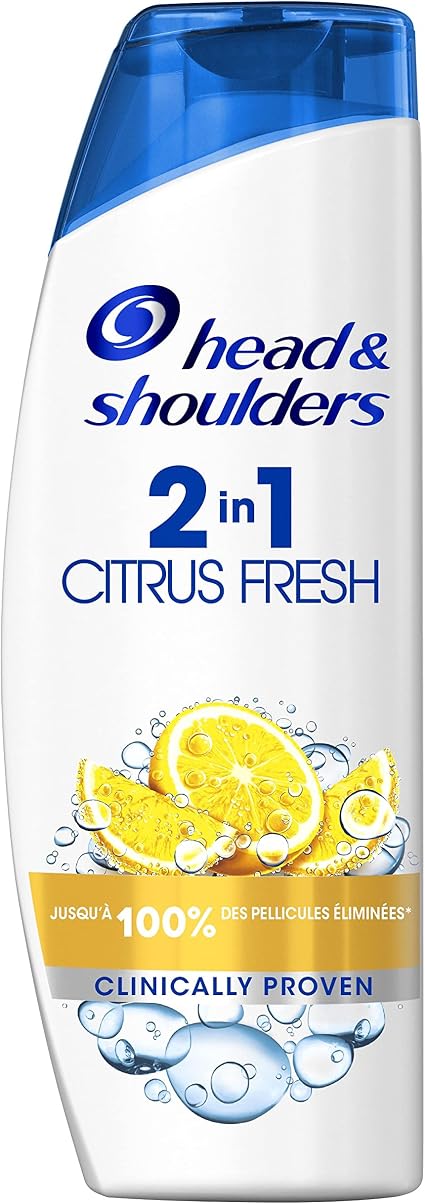 Head & Shoulders Citrus Fresh 2-in-1 Anti-Dandruff Shampoo, 480 ml - Image 1