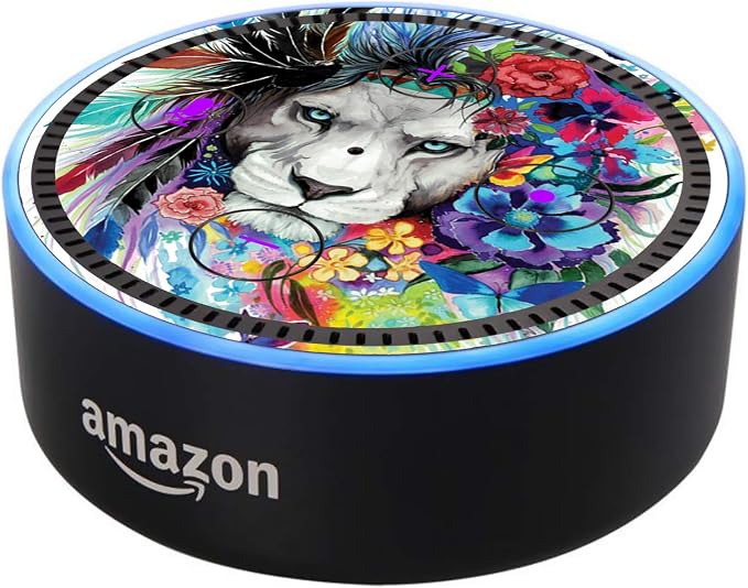 Head Case Designs sous Licence Officielle Pixie Cold Roi De La Forêt Animaux Vinyle Autocollant Peau Compatible avec Amazon Echo Dot (2nd Gen) - Peau Uniquement Echo Dot (2nd Gen) n'est Pas Inclus - Image 1