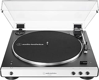 Audio-Technica LP60XBTWH Platine Vinyle Sans Fil à Entraînement par Courroie Automatique Blanc - Image 1