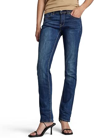 G-STAR Women's Midge Saddle Straight Jeans - Image 1