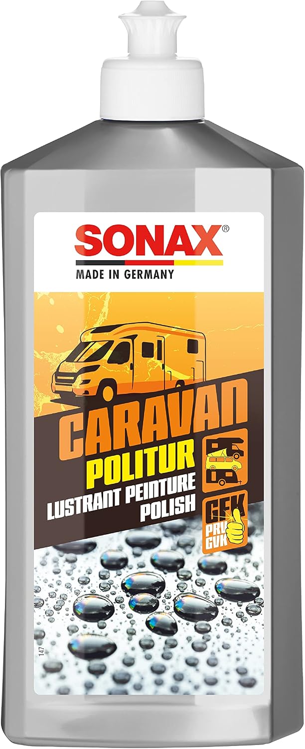 SONAX CARAVAN Paint Polish (500 ml) smooth weathered surfaces and refreshes dull colours | Ref: 07022000 - Image 1