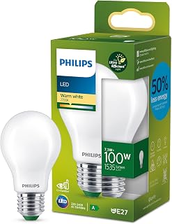 Ultra Efficient Class A LED Bulb, 100 W, E27 Base, Warm White 2700 K - Image 1