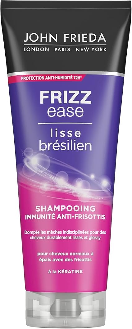 JOHN FRIEDA Frizz Ease Smooth Brazilian Anti-Frizz Immunity Shampoo 250 ml - Image 1