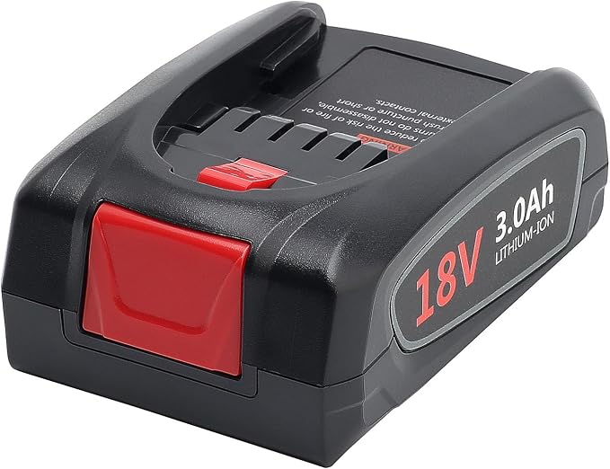 Bosch Replacement Lithium Ion Rechargeable Battery 18V 3.0ah Compatible with Bosch Tool BAT609 Battery - Image 1