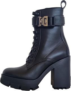 Givenchy Chaussures bottines Terra en cuir BE603QE1AU noir - Image 1