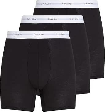 Calvin Klein Men's Boxer Brief, Black (Black, Black), M - Image 1