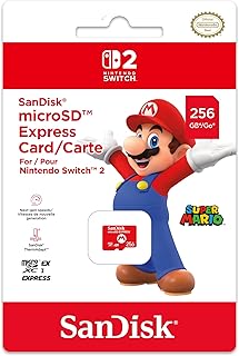 Nintendo Carte mémoire micro SD express 256 Go SanDisk - Image 1