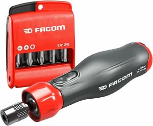 FACOM E-PROTWIST 4V Assisted Screwdriver with PH-PZ-6 Bits Hex - Set of 12 Pieces - ATPA4V.J12IPB - Image 1