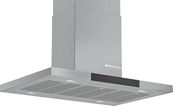 Bosch DIB98JQ50 Island Hood Series 6, 5 Suction Speeds Including 2 Intensive, 90 cm, Stainless Steel          [Energy Class A+] - Image 1