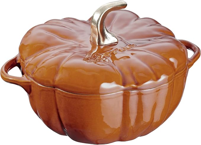 STAUB Dutch oven, cast iron, burnt orange, 3.5 qt - Image 1
