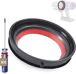 Fixed Sealing Ring for Dyson V10 SV12 SV13 SV27 Vacuum Cleaner Replacement Accessories, Fixed Dust Bin with Torx Screwdriver - Image 1