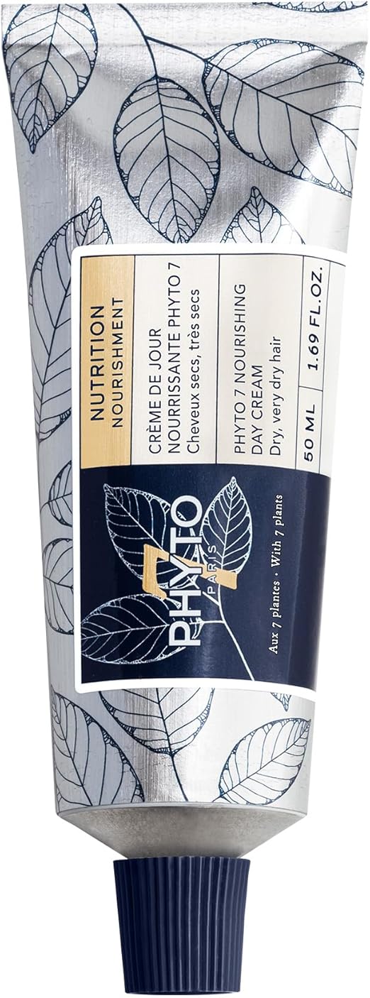 Phyto Nutrition Phyto 7 Nourishing Day Cream 50 ml - Dry Hair - Discipline - Facilitates Styling - Daily Nutrition - No Rinse - 99% Natural Ingredients - Image 1