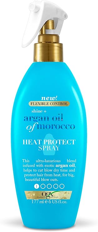 OGX Heat Protection Spray with Moroccan Argan Oil 177 ml - Image 1