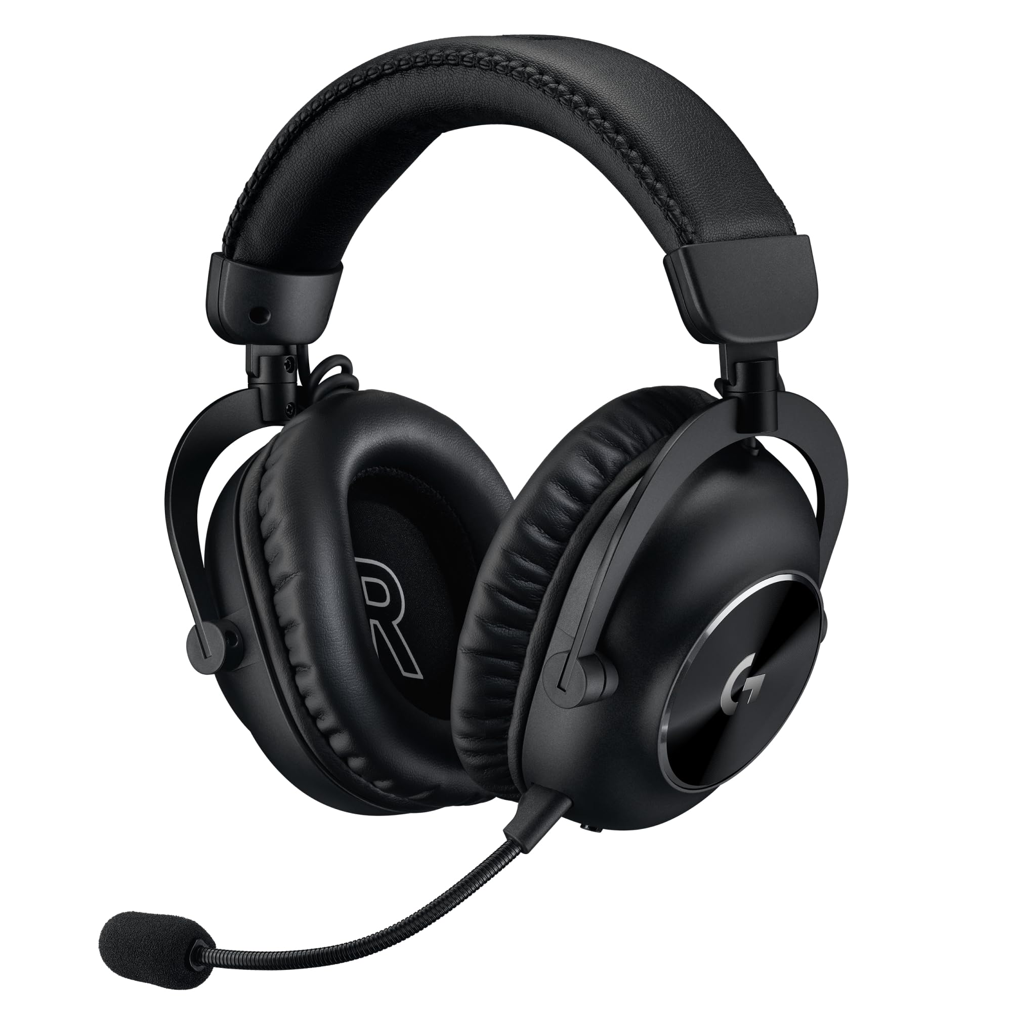 Logitech G PRO X 2 LIGHTSPEED Bluetooth Headset, Detachable Microphone, Graphene Speaker 50mm, DTS:X Headset 2.0—7.1 Surround, Bluetooth/USB/3.5mm Aux, PC, PS5, PS4, Nintendo Switch - Black - Image 1
