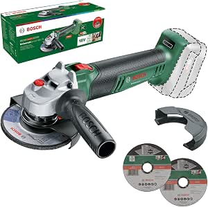 Bosch Meuleuse d’angle sans-Fil UniversalGrind 18V-75 (pour Meuler, Tronçonner, Brosser et Poncer de Multiples Matériaux ; Système 18 Volt ; Diamètre 115 mm et 125 mm ; sans Batterie) - Amazon Edition - Image 1