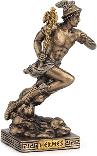 Veronese Design Figurine miniature de dieux grecs (Hermès, bronze) - Image 1