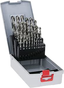 Bosch Accessories 25 pcs. HSS-G ProBox metal drill set (for steel, Ø 1-13 mm, drill driver accessories and drill holder)          [Energy Class A] - Image 1