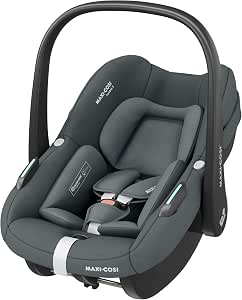Maxi-Cosi Pebble S i-Size, Baby Car Seat, 0-15 Months, 0-13 kg, 40-83 cm, Isofix Lightweight Car Seat, Click & Go Installation, G-CELL Side Shock Protection, Reducer Cushion, Tonal Graphite - Image 1