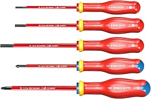 FACOM PROTWIST AT5VE.PB Insulated Screwdrivers Set of 5 1.000 V - Image 1