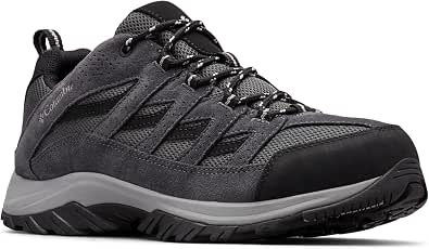 Columbia Men's Crestwood Low Rise Trekking and Hiking Shoes, Shark Columbia Grey, 45 EU - Image 1