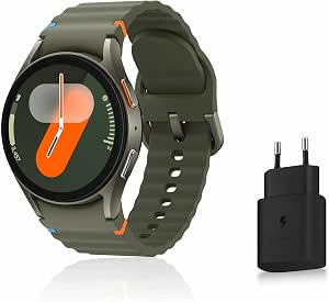 Samsung Galaxy Watch7, Smart Watch, Health Tracker, Sports Tracker, 40mm, Bluetooth, Green, Galaxy AI, Mains Charger Included (FR Version) [Amazon Exclusive] - Image 1