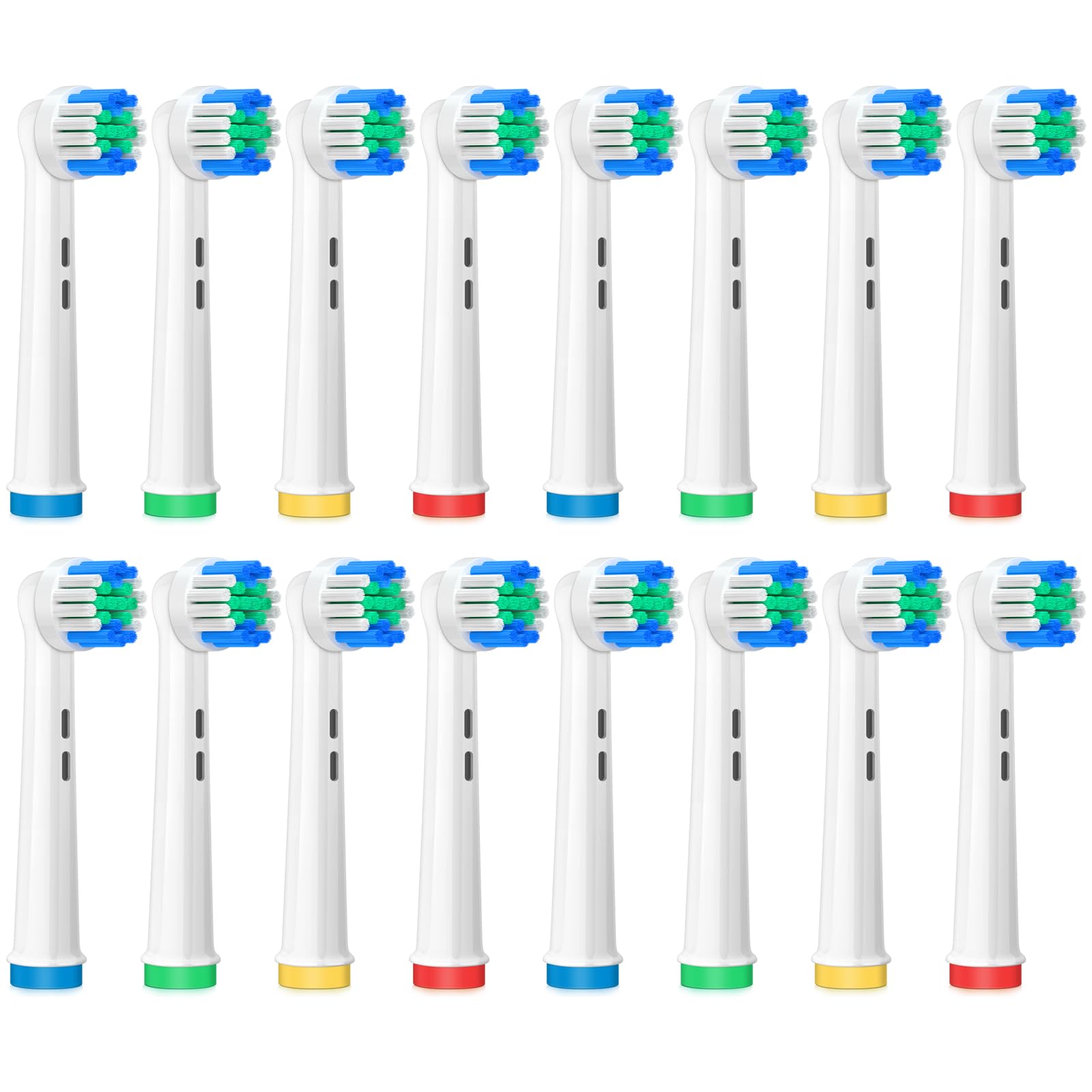Replacement Brush Heads Compatible with Oral B, 16 Replacement Brush Heads for Oral-b,Precision Brush Heads for Pro Smart Vitality Genius Triumph Teen Kids - Image 1