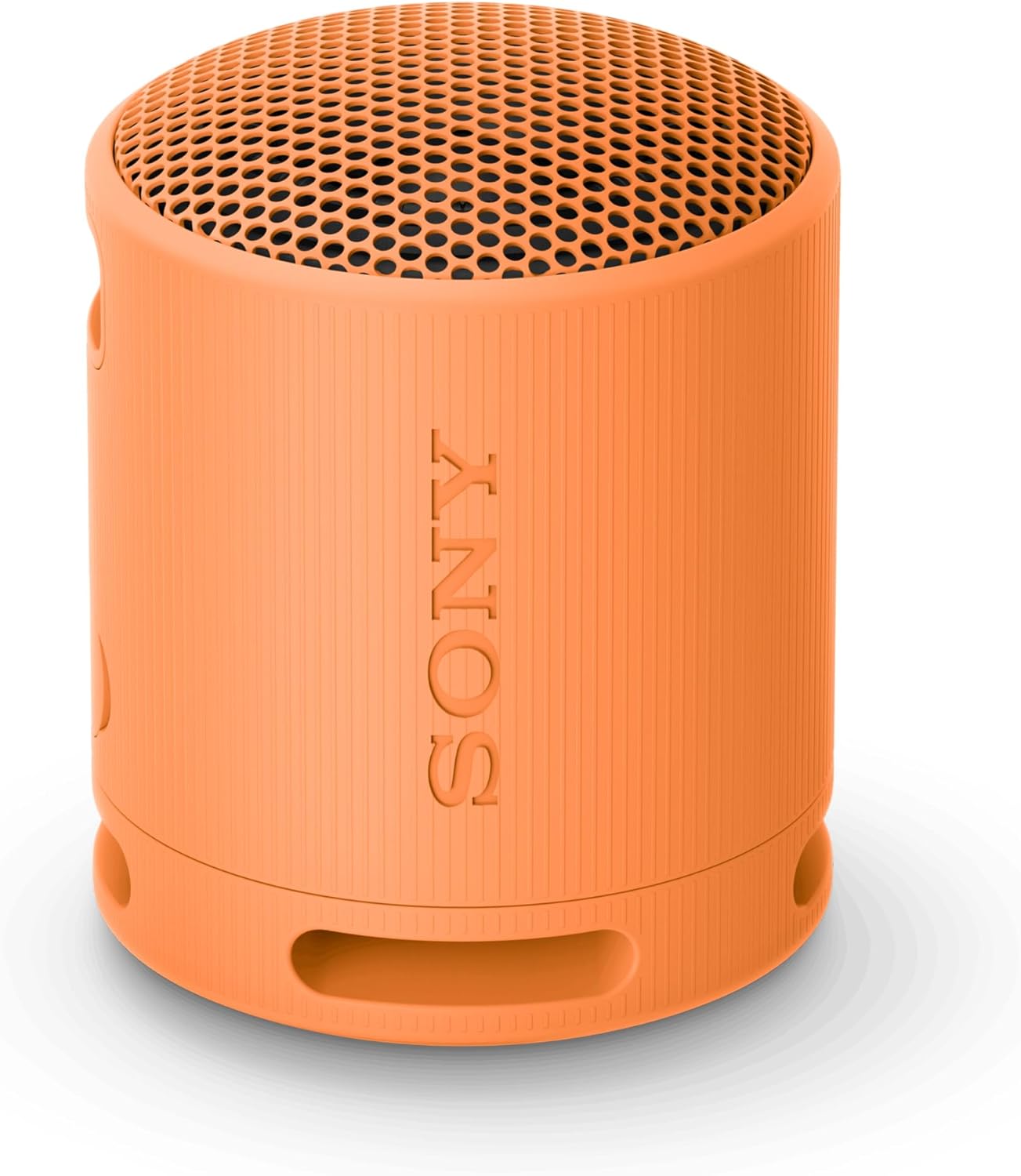 Sony SRS-XB100 - Wireless Bluetooth Speaker, Portable, Lightweight, Compact, Durable, IP67, Waterproof and Dust-proof, 16H Battery, Versatile Hand Strap, Hands-Free Calling, Coral, Orange - Image 1
