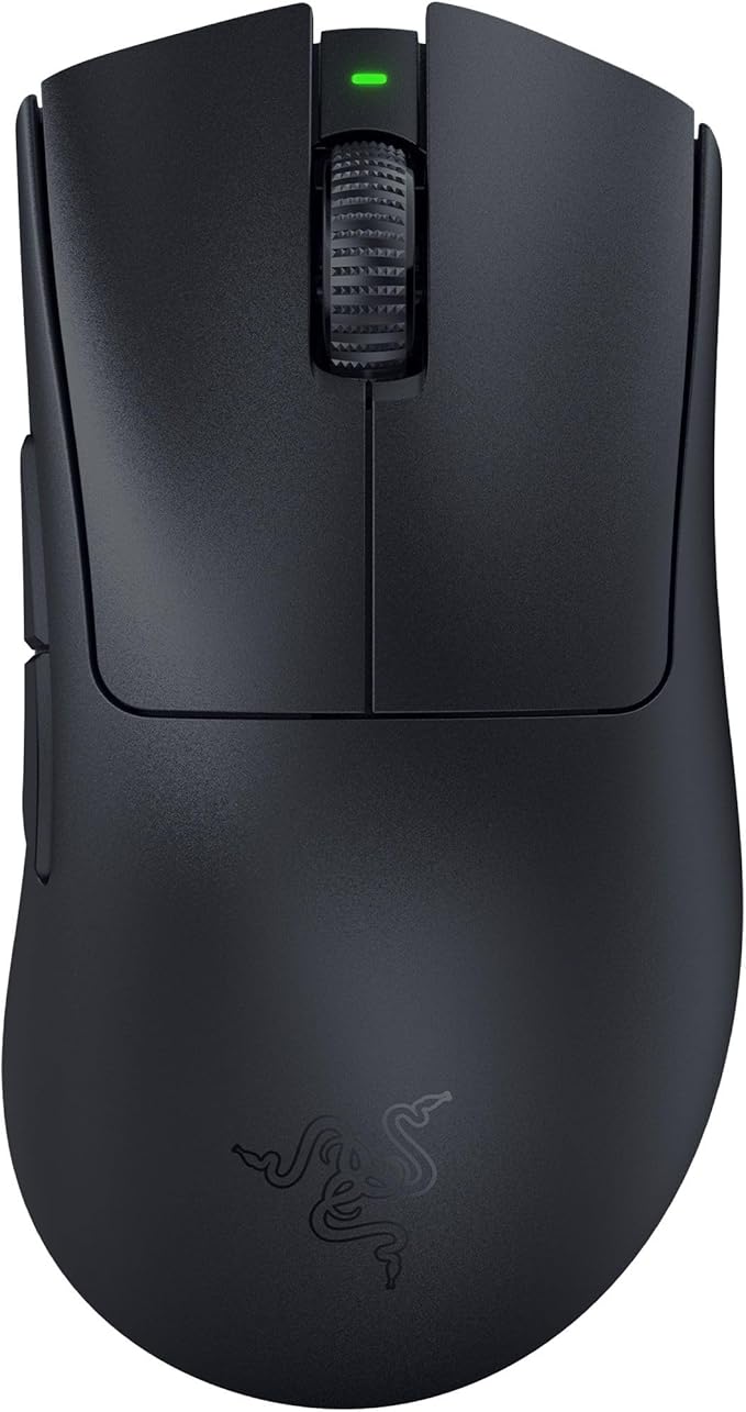 Razer DeathAdder V3 Pro - Lightweight Wireless Ergonomic Esports Mouse (63g Lightweight Design, Focus Pro 30K Optical Sensor, Gen-3 Mouse Switches, HyperSpeed Wireless) Black - Image 1
