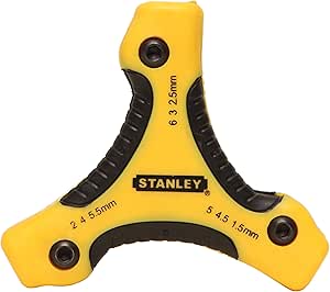Stanley 95-935 9 Pieces Foldable Hex Wrench Set, Metric - Image 1