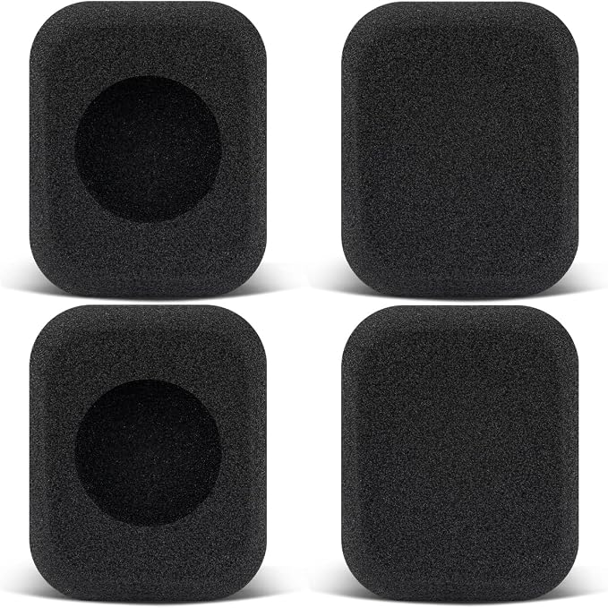 SOULWIT 4Pcs Replacement Ear Pads for Bang & Olufsen B&O Beoplay Form 2/2i Headphones, Soft and Durable Sponge Cushion with High Density Foam - Image 1
