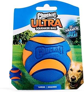 Chuckit Ultra Squeeker Balle à Jouer Couinante pour Chien Taille L - Image 1
