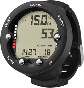 SUUNTO Dive Zoop Novo Montre de Plongée Numérique avec Grand Écran Rétroéclairé, Étanche à 80 m, Ordinateur sous-Marine avec Fonctions de Réveil, Météo, 1.5 Ans d'Autonomie en Mode Subaquatique - Image 1